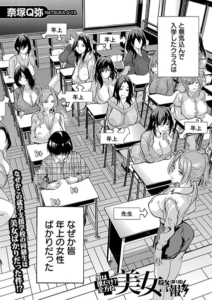 ｜男は僕だけ！？全方位美女警報！！〈第1話〉 （奈塚Q弥）❤奈塚Q弥