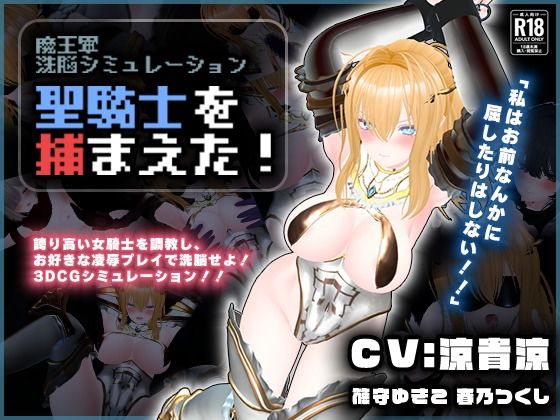こうねつひ｜【CV:涼貴涼、篠守ゆきこ、春乃つくし】聖騎士を捕まえた！【魔王軍洗脳シミュレーション】❤