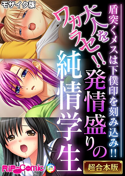 ｜大人をワカラセ！！発情盛りの純情学生 〜盾突くメスは下僕印を刻み込み！！〜【超合本シリーズ】 モザイク版❤BENETTY