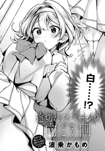 ｜途切れたページの向こう側【前編】❤波乗かもめ